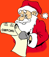 Напишите писмьо Деду Морозу, и вы обязательно получите ответ от Деда Мороза
